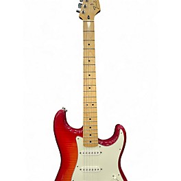 Used Fender Standard Stratocaster Plus flame maple top Solid Body Electric Guitar