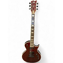 Used ESP LTD EC1000 Trans Red Solid Body Electric Guitar