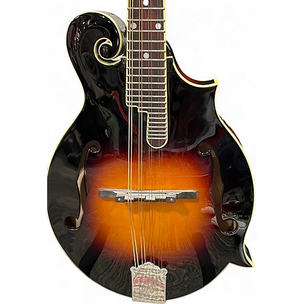 Used The Loar LM520 Hand Carved F Model 3 Tone Sunburst Mandolin
