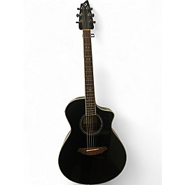 Used Breedlove AC25 BLACK MAGIC Black Acoustic Electric Guitar