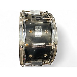 Used Pork Pie 13in Little Squealer Snare vented Silver Sparkle Drum