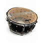 Used Pork Pie 13in Little Squealer Snare vented Silver Sparkle Drum