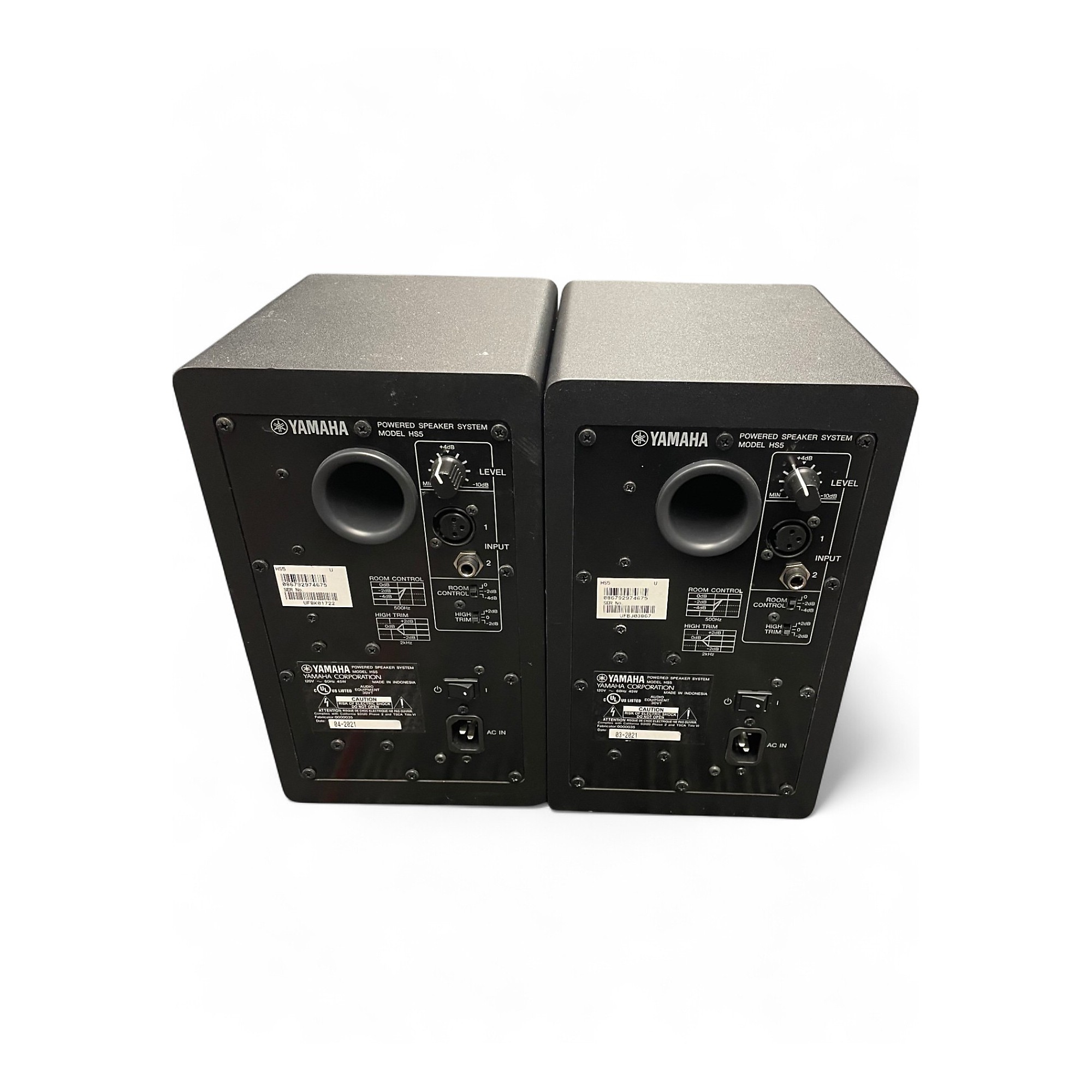 Used Yamaha HS5 Pair Powered Monitor | Guitar Center