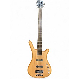 Used Warwick Corvette BASIC 5 String Natural Electric Bass Guitar