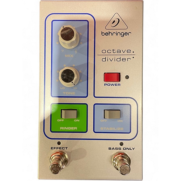 behringer OCTAVE DIVIDER 美品 Behringer Octave Divider - YouTube