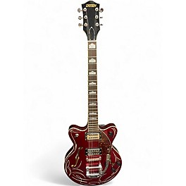 Used Gretsch Guitars G2657T Candy Apple Red Hollow Body Electric Guitar