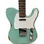 Used 2022 Fender LTD 61 Telecaster Relic Aged Daphne Blue Sparkle Solid Body Electric Guitar thumbnail