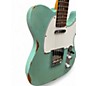 Used 2022 Fender LTD 61 Telecaster Relic Aged Daphne Blue Sparkle Solid Body Electric Guitar