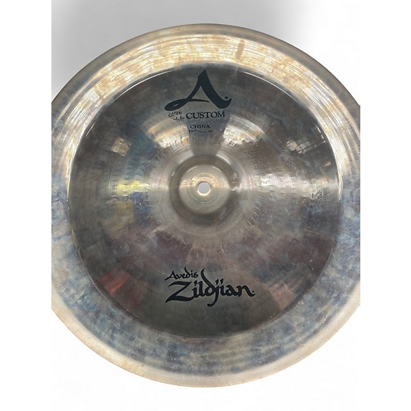 Used Zildjian 18in A Custom China Cymbal