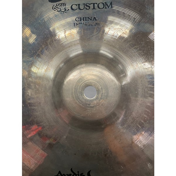 Used Zildjian 18in A Custom China Cymbal