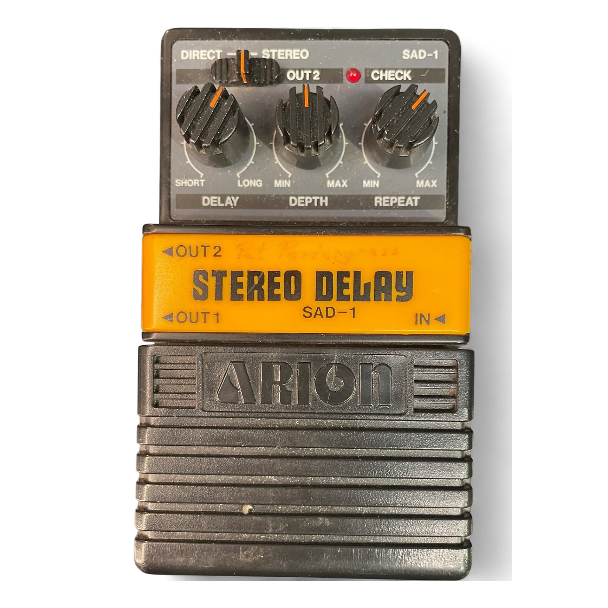ARION SAD-1 ステレオディレイ Used Arion SAD-1 STEREO DELAY Effect Pedal | Guitar Center
