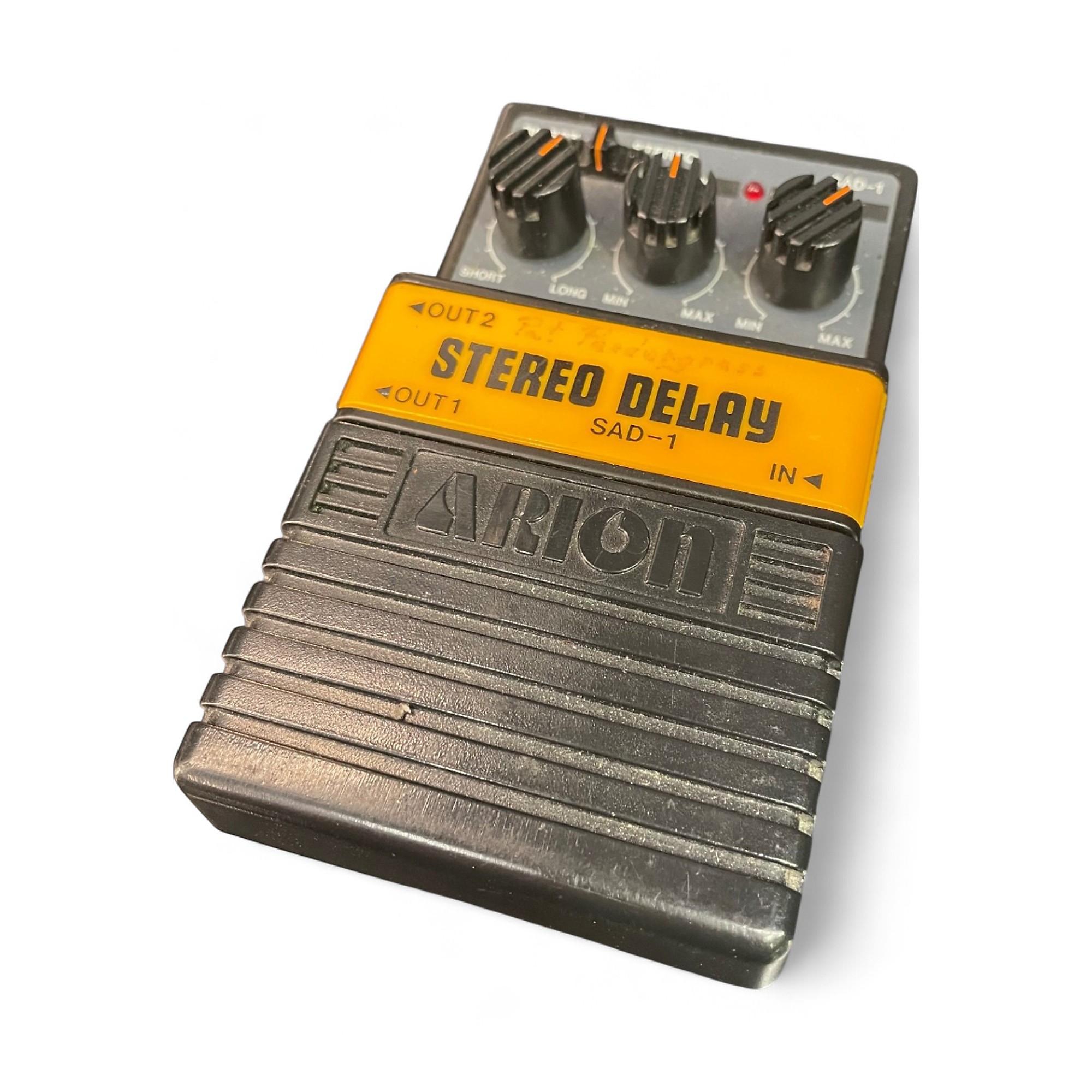ARION SAD-1 ステレオディレイ Used Arion SAD-1 STEREO DELAY Effect Pedal | Guitar Center