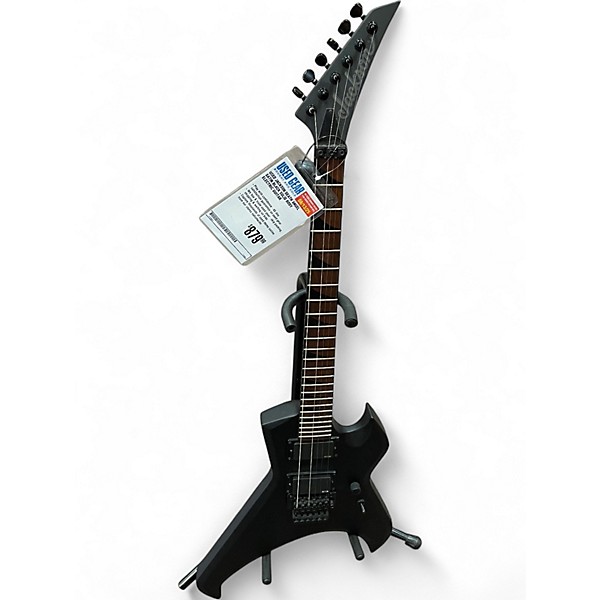 Used Jackson Death Angel Satin Black Solid Body Electric Guitar