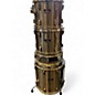 Used Pearl 5 Piece Export Chrome Silver Drum Kit