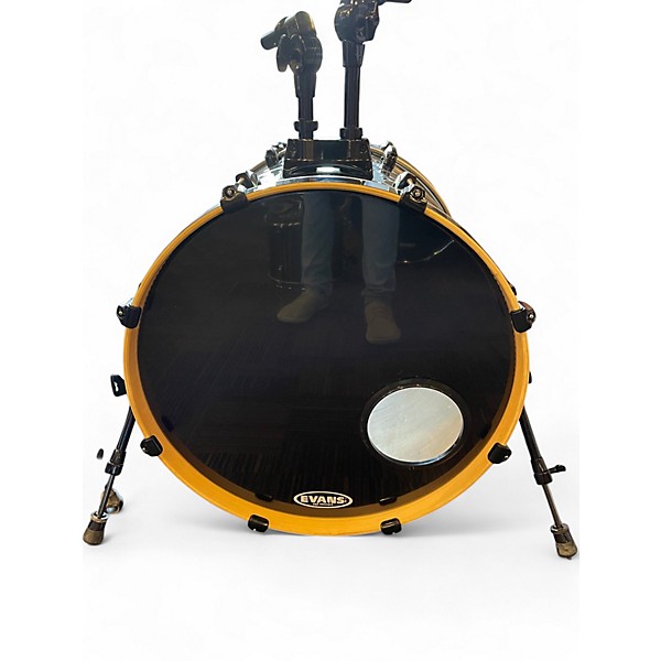 Used Pearl 5 Piece Vision SST Birch Black Drum Kit