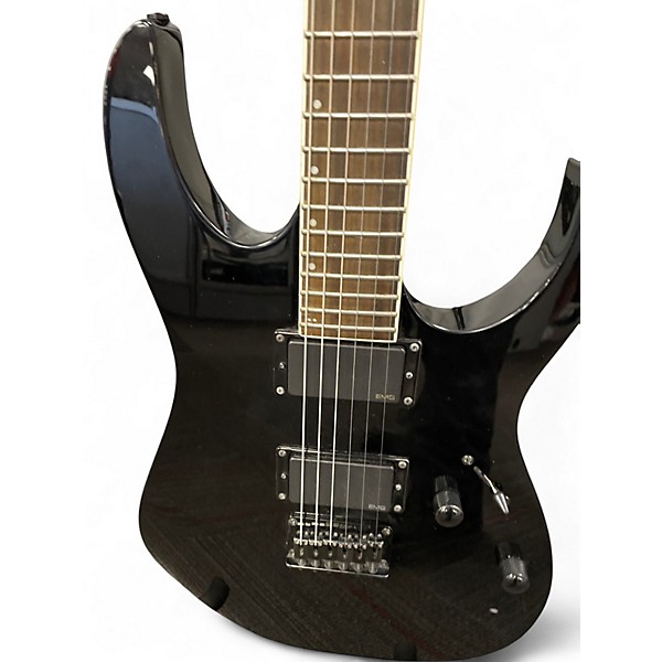 Used 2000s Ibanez RGT6EX Black Solid Body Electric Guitar