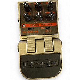 Used Line 6 Tonecore Uber Metal Heavy Distortion Effect Pedal