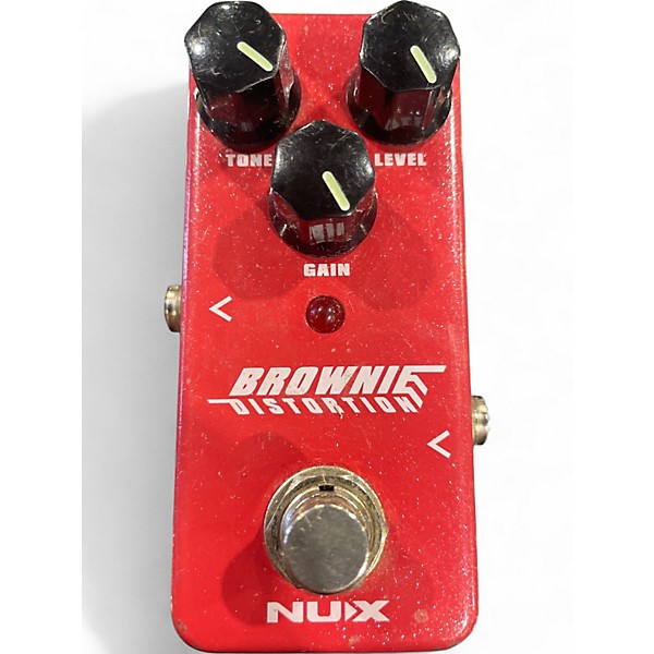 Used NUX BROWNIE DISTORTION Effect Pedal