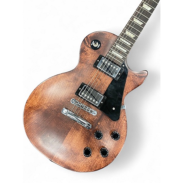 Used Gibson Les Paul Studio Natural Solid Body Electric Guitar