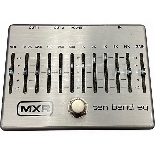 Used MXR M108 10 Band EQ Pedal