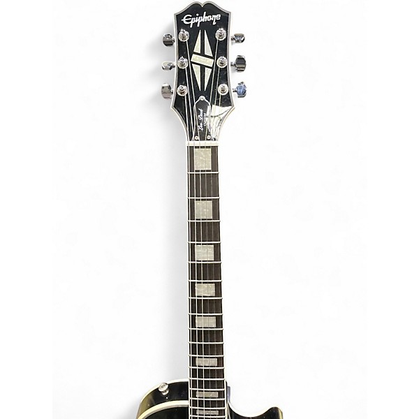 Used Epiphone Adam Jones Les Paul Custom Art Series Silverburst Solid Body Electric Guitar