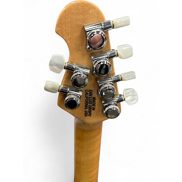 Used Ernie Ball Music Man 25th Anniversary  Trans Red Burst Solid Body Electric Guitar