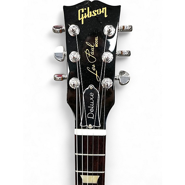 Used Gibson Les Paul Deluxe Desert Burst Solid Body Electric Guitar