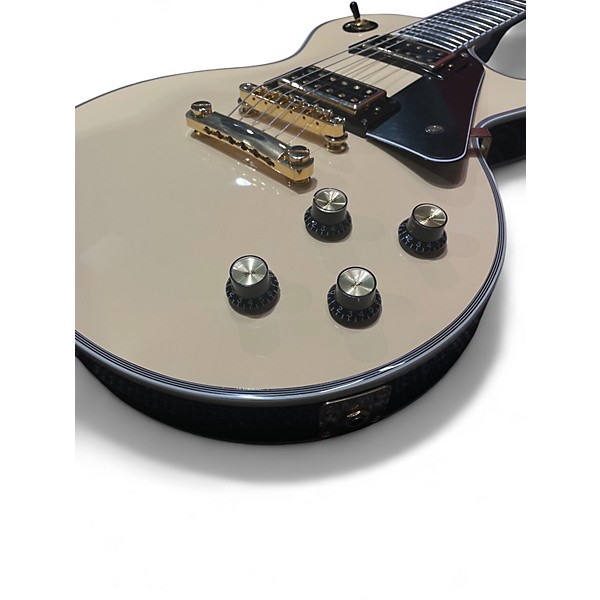 Used Epiphone Les Paul Custom Alpine White Solid Body Electric Guitar