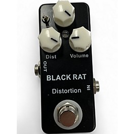 Used Mosky BLACK RAT Effect Pedal