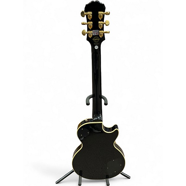 Used Epiphone LES PAUL CUSTOM LH Black Solid Body Electric
