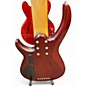 Used Rogue LX406 Red Electric Bass Guitar