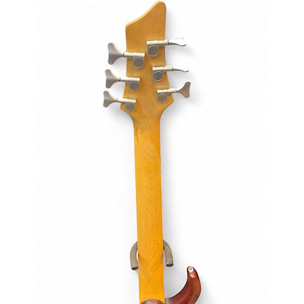 Used Rogue LX406 Red Electric Bass Guitar