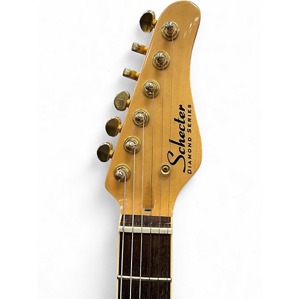 Used Schecter Guitar Research Diamond Series PT Natural Solid Body Electric Guitar