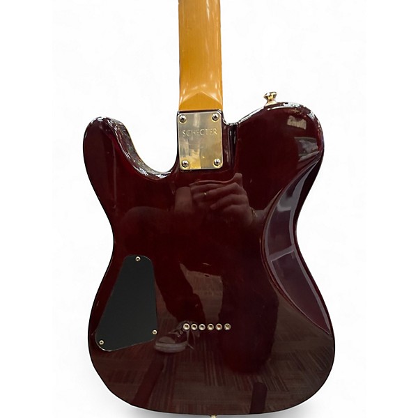 Used Schecter Guitar Research Diamond Series PT Natural Solid Body Electric Guitar