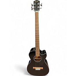 Used Fender CB60SCE Black Acoustic Bass Guitar