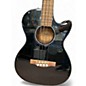 Used Fender CB60SCE Black Acoustic Bass Guitar