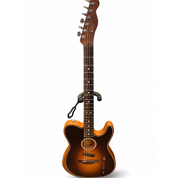 Used Fender Acoustasonic Player Telecaster 2 Tone Sunburst