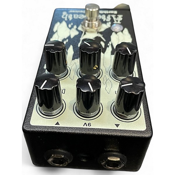 ギター EarthQuaker Devices Afterneath EarthQuaker Devices Afterneath V3 Reverb Effects Pedal Black