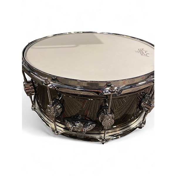 Used DW 14X6.5 Design Series Snare Black Nickel Drum
