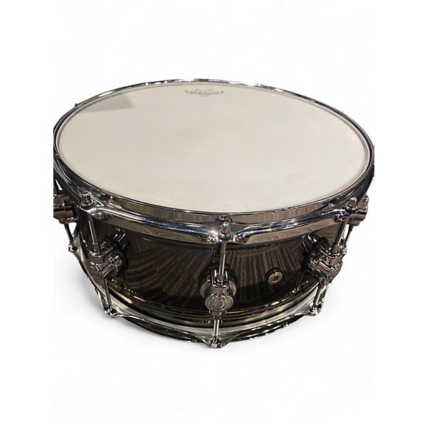Used DW 14X6.5 Design Series Snare Black Nickel Drum
