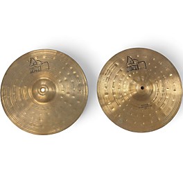 Used Paiste 14in Alpha Sound Edge Hi Hat Pair Cymbal