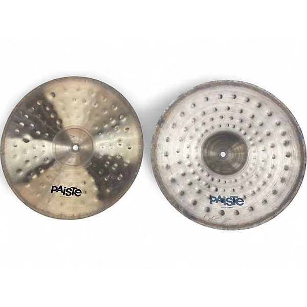 Used Paiste 14in Alpha Sound Edge Hi Hat Pair Cymbal