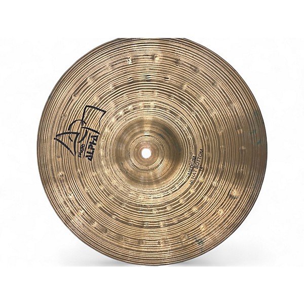 Used Paiste 14in Alpha Sound Edge Hi Hat Pair Cymbal