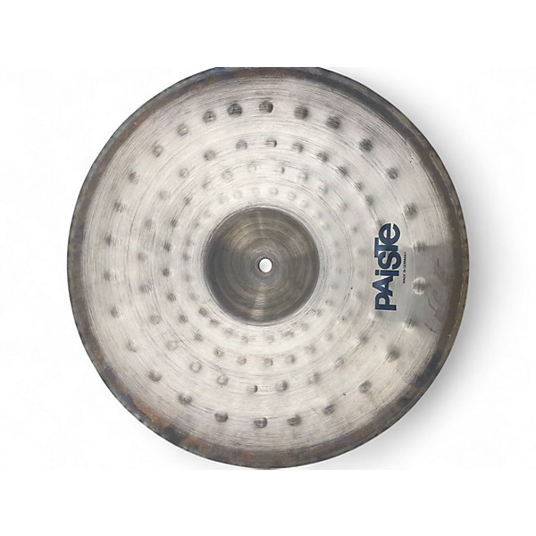 Used Paiste 14in Alpha Sound Edge Hi Hat Pair Cymbal
