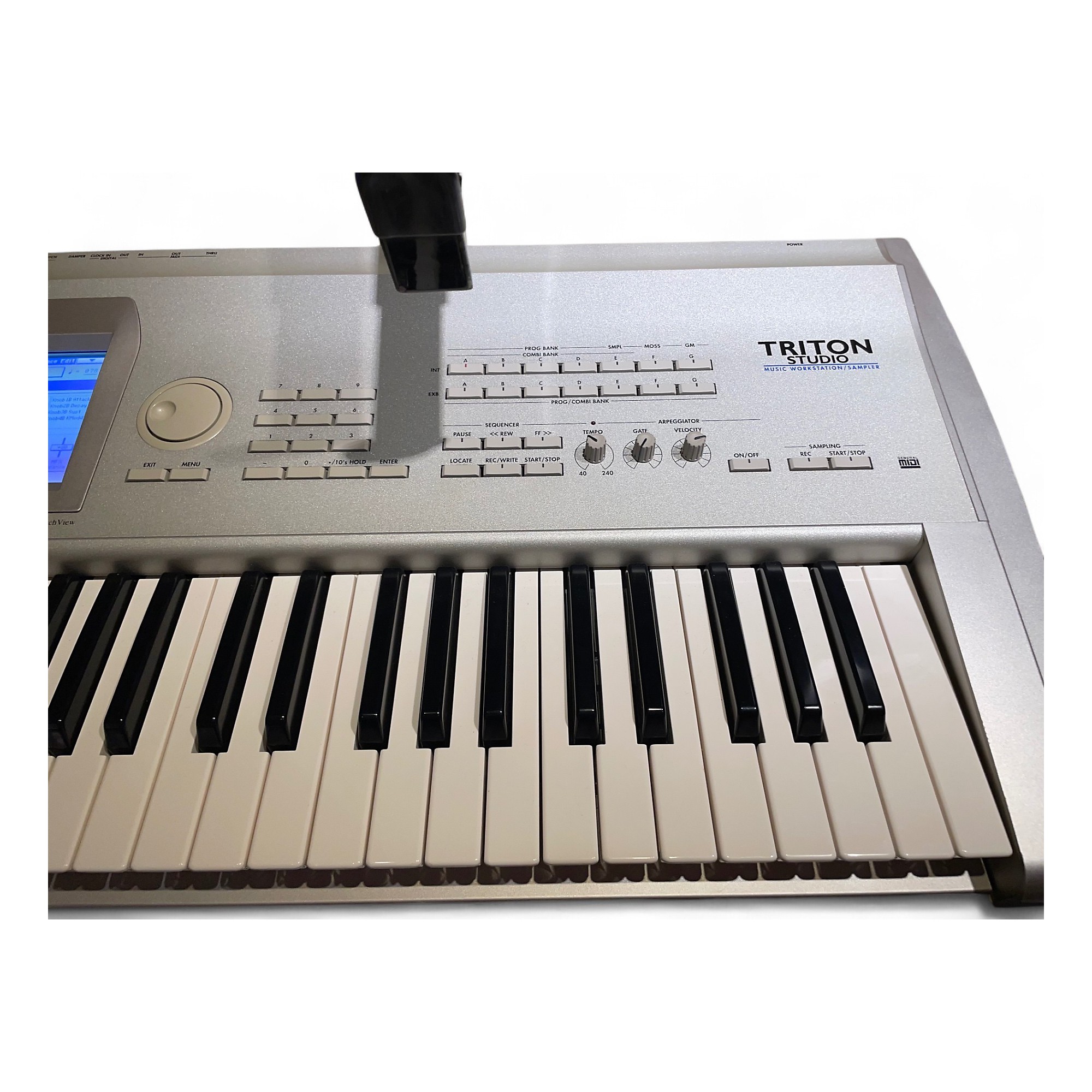 Used KORG Triton Studio 61 Key Keyboard Workstation | Guitar Center