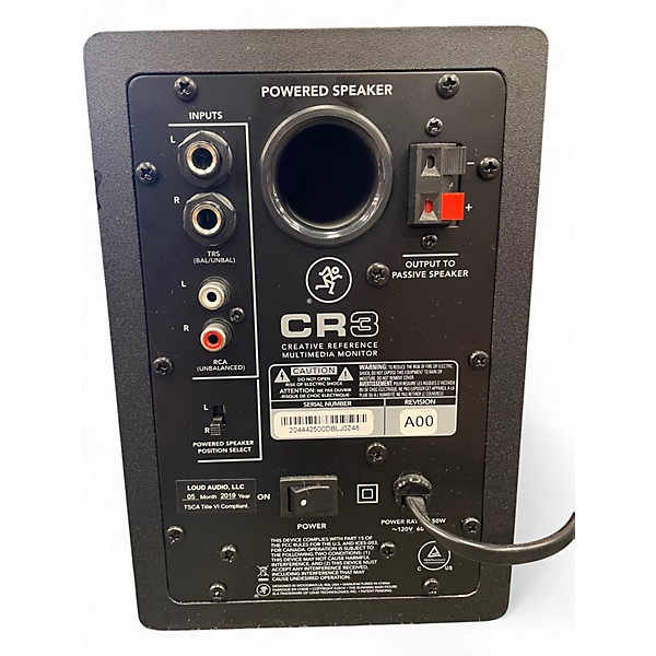Used Mackie CR3 Powered Monitor | Guitar Center