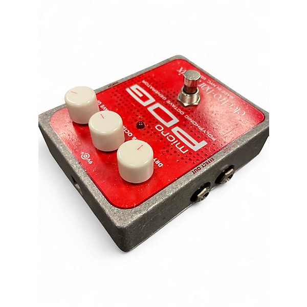 Used Electro-Harmonix Micro Pog Polyphonic Octave Generator Effect Pedal