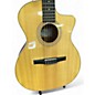 Used 2015 Taylor 214CEN Natural Classical Acoustic Electric Guitar
