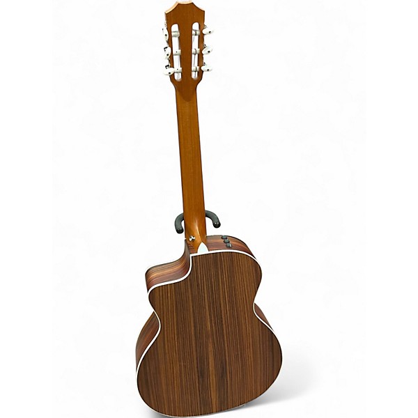 Used 2015 Taylor 214CEN Natural Classical Acoustic Electric Guitar