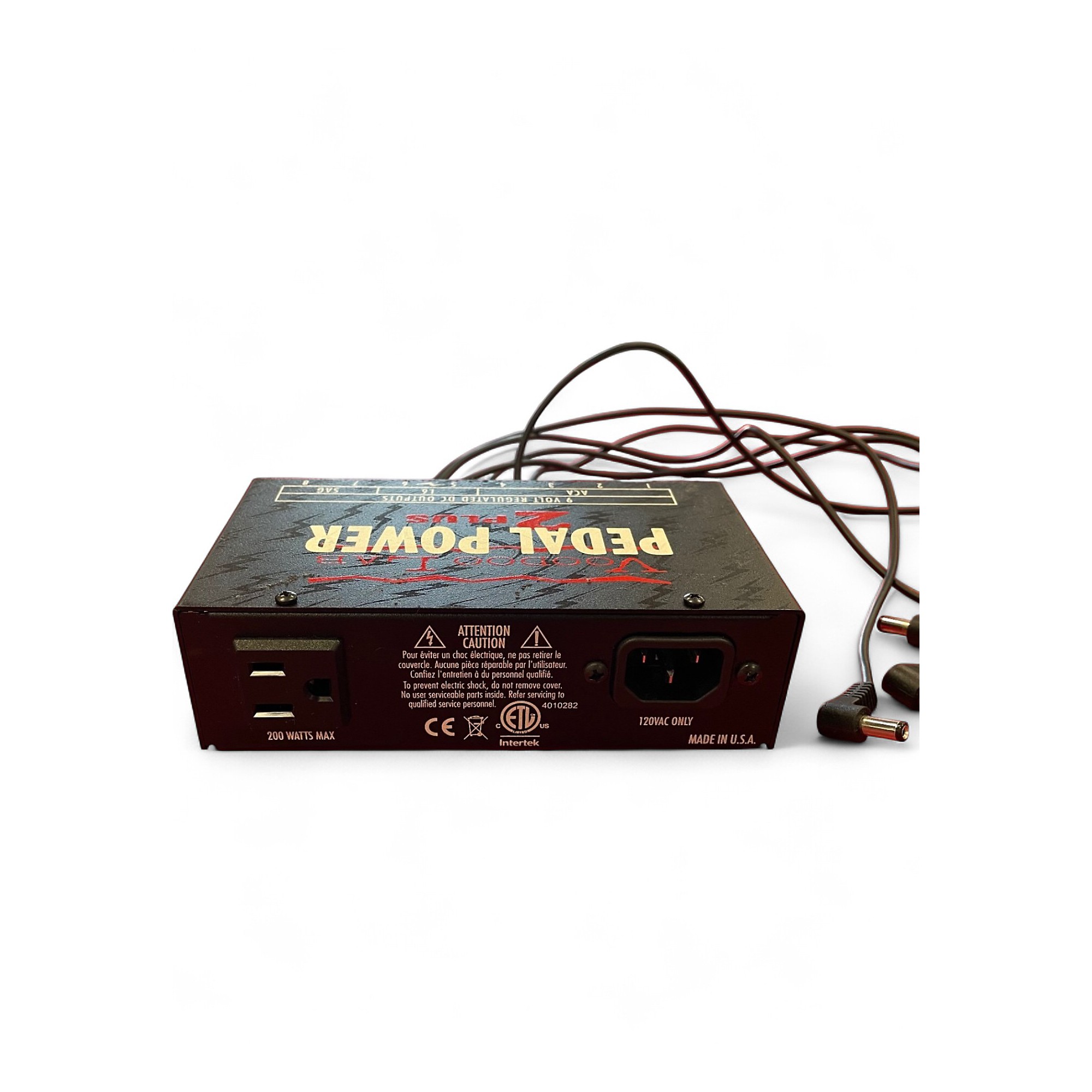 Used Voodoo Lab Pedal Power 2+ Power Supply | Guitar Center